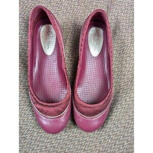 Cole Haan Ballet Flats Dark Red